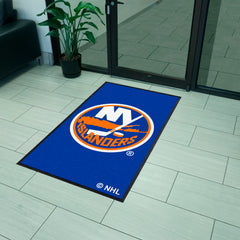 New York Islanders 3X5 High-Traffic Mat with Durable Rubber Backing - Portrait Orientation - New York Islanders