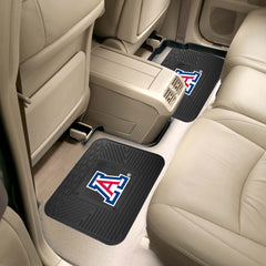 Arizona Wildcats Back Seat Car Utility Mats - 2 Piece Set