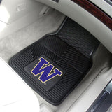 Washington Huskies Heavy Duty Car Mat Set - 2 Pieces