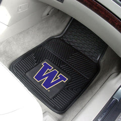 Washington Huskies Heavy Duty Car Mat Set - 2 Pieces