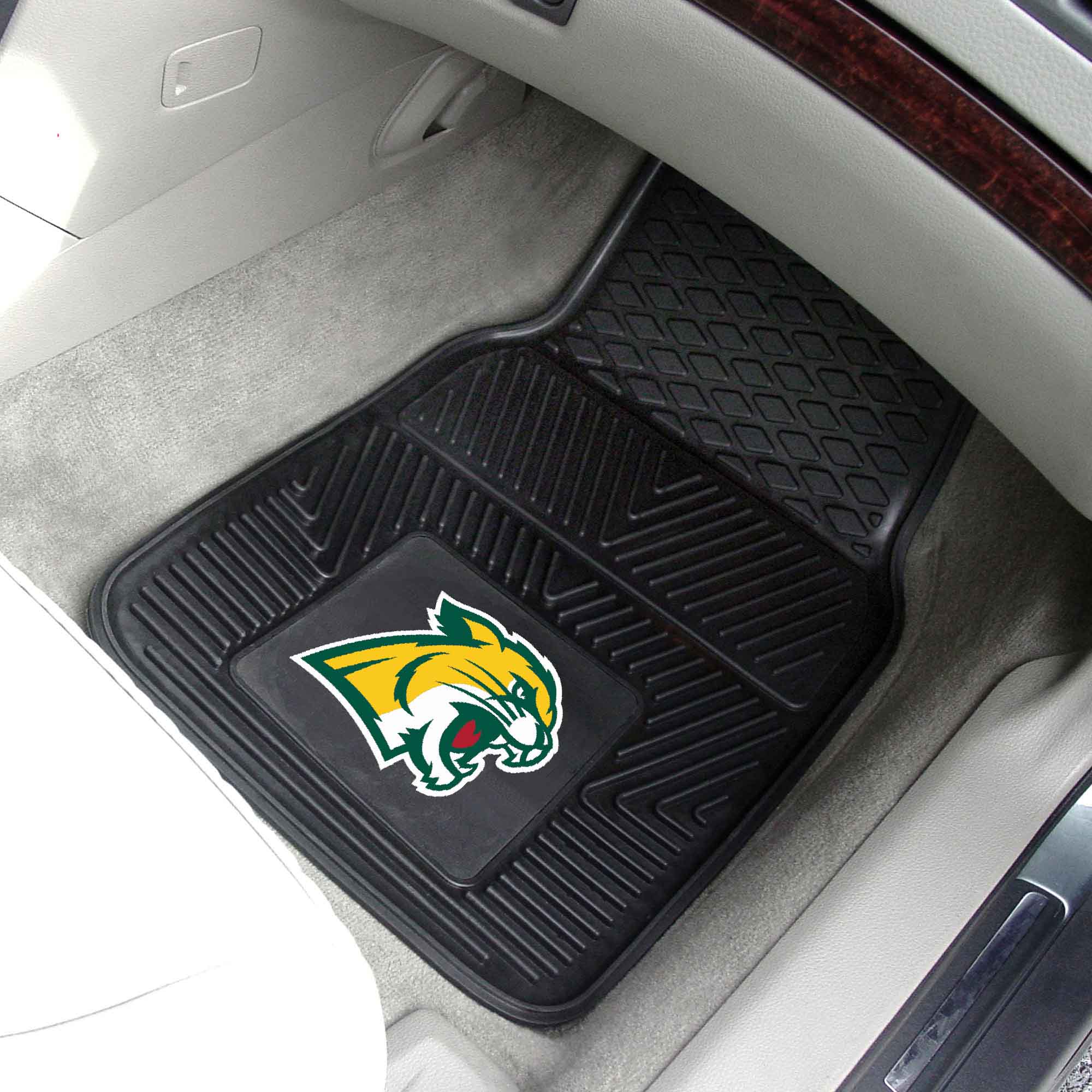 Northern Michigan Wildcats Heavy Duty Car Mat Set - 2 Pieces