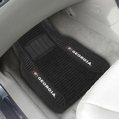 Georgia Bulldogs 2 Piece Deluxe Car Mat Set