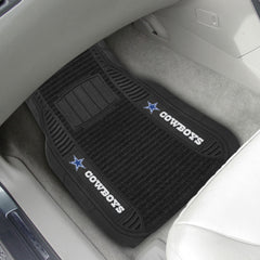 Dallas Cowboys 2 Piece Deluxe Car Mat Set - Dallas Cowboys