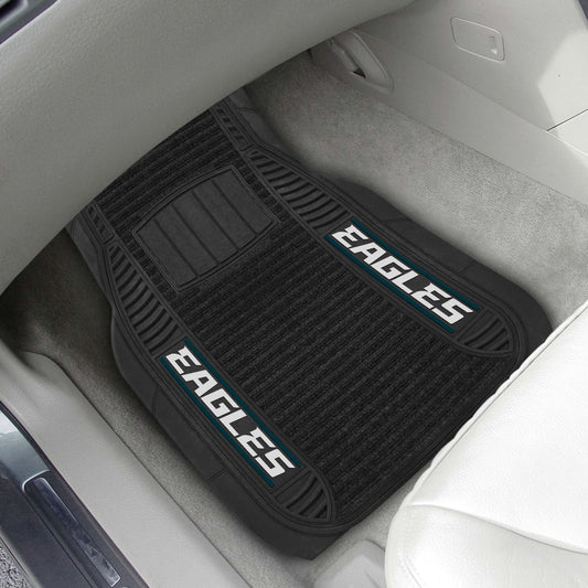 Philadelphia Eagles 2 Piece Deluxe Car Mat Set