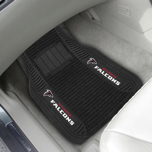 Atlanta Falcons 2 Piece Deluxe Car Mat Set - Atlanta Falcons