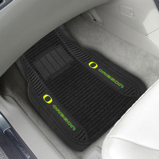 Oregon Ducks 2 Piece Deluxe Car Mat Set