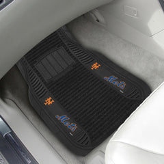 New York Mets 2 Piece Deluxe Car Mat Set - New York Mets