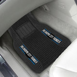 Oklahoma City Thunder 2 Piece Deluxe Car Mat Set - Oklahoma City Thunder