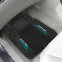 San Jose Sharks 2 Piece Deluxe Car Mat Set