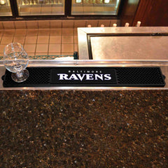 Baltimore Ravens Bar Drink Mat - 3.25in. x 24in. - Baltimore Ravens