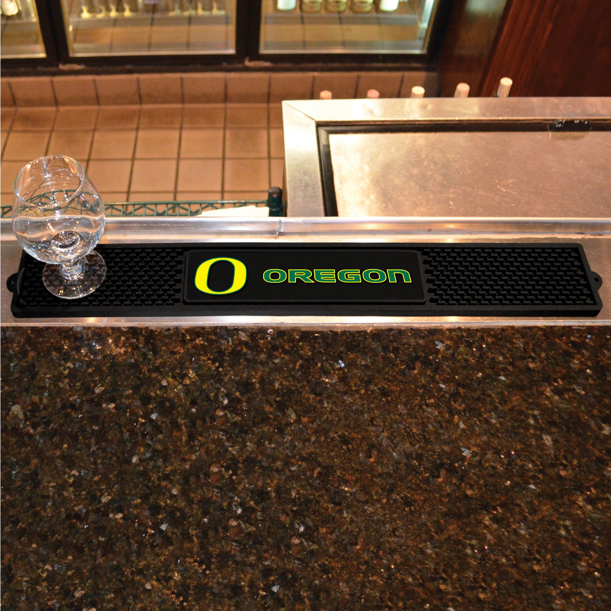 Oregon Ducks Bar Drink Mat - 3.25in. x 24in.