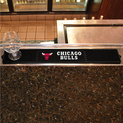 Chicago Bulls Bar Drink Mat - 3.25in. x 24in. - Chicago Bulls