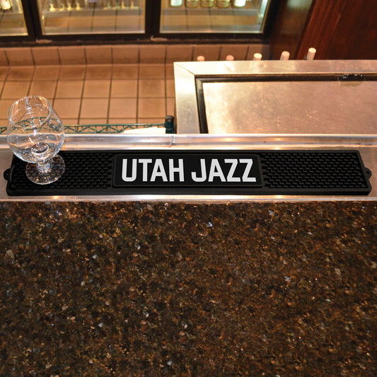 Utah Jazz Jazz Bar Drink Mat - 3.25in. x 24in.