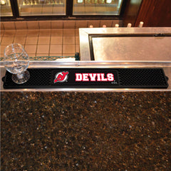 New Jersey Devils Bar Drink Mat - 3.25in. x 24in. - New Jersey Devils