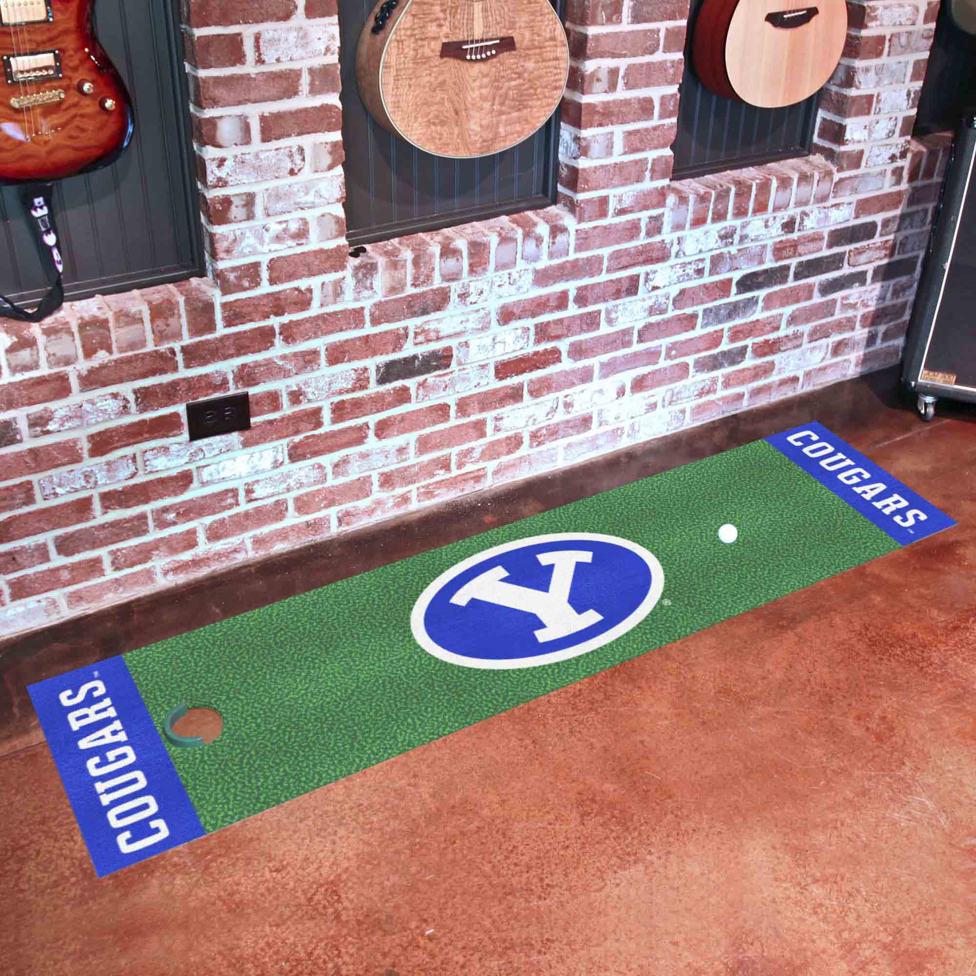 BYU Cougars Putting Green Mat - 1.5ft. x 6ft.