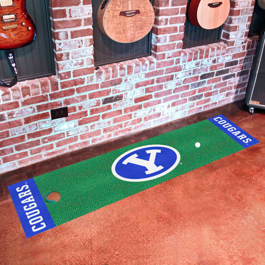 BYU Cougars Putting Green Mat - 1.5ft. x 6ft.