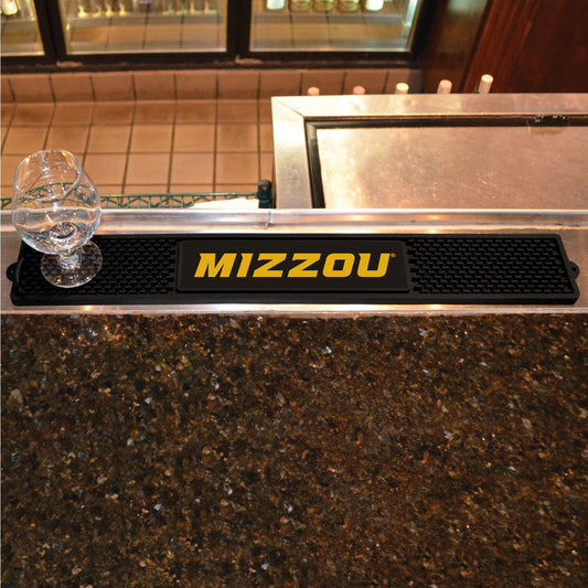 Missouri Tigers Bar Drink Mat - 3.25in. x 24in.