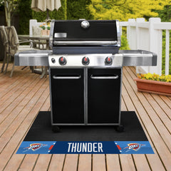 Oklahoma City Thunder Vinyl Grill Mat - 26in. x 42in. - Oklahoma City Thunder