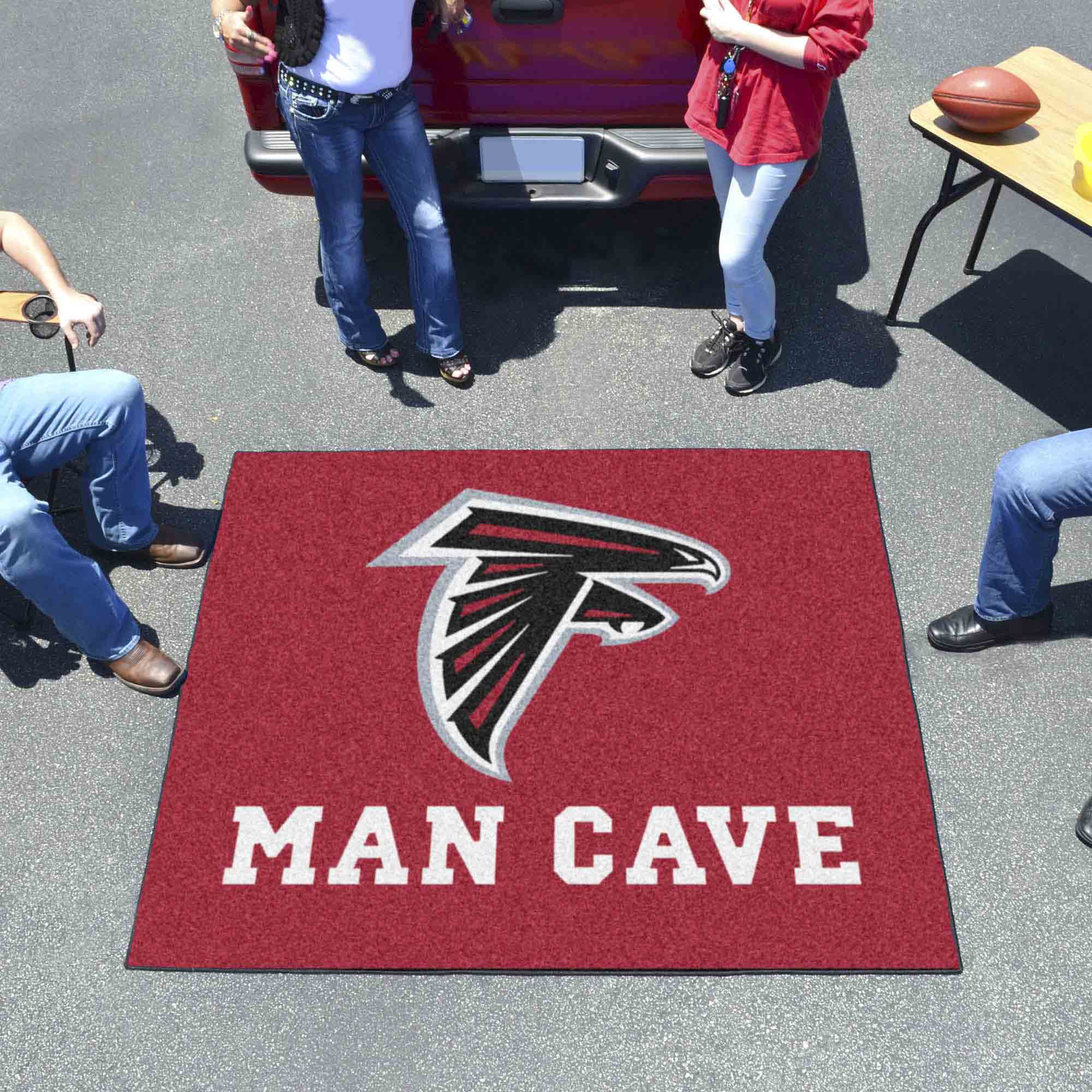 Atlanta Falcons Man Cave Tailgater Rug - 5ft. x 6ft. - Atlanta Falcons