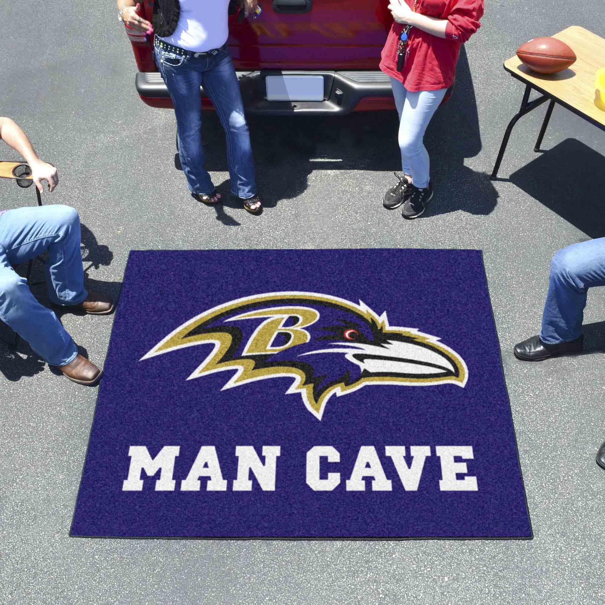 Baltimore Ravens Man Cave Tailgater Rug - 5ft. x 6ft. - Baltimore Ravens