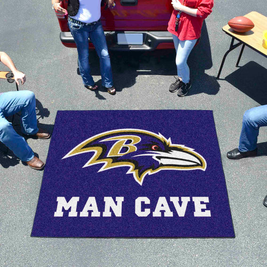 Baltimore Ravens Man Cave Tailgater Rug - 5ft. x 6ft. - Baltimore Ravens