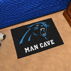 Carolina Panthers Man Cave Starter Mat Accent Rug - 19in. x 30in. - Carolina Panthers