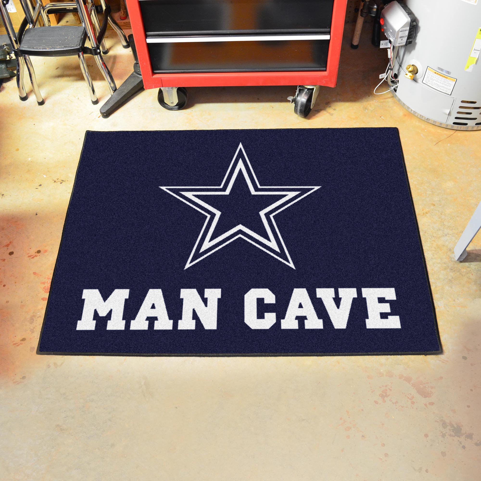 Dallas Cowboys Man Cave All-Star Rug - 34 in. x 42.5 in.