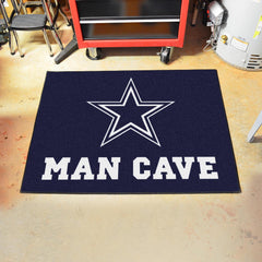 Dallas Cowboys Man Cave All-Star Rug - 34 in. x 42.5 in. - Dallas Cowboys