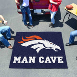 Denver Broncos Man Cave Tailgater Rug - 5ft. x 6ft.