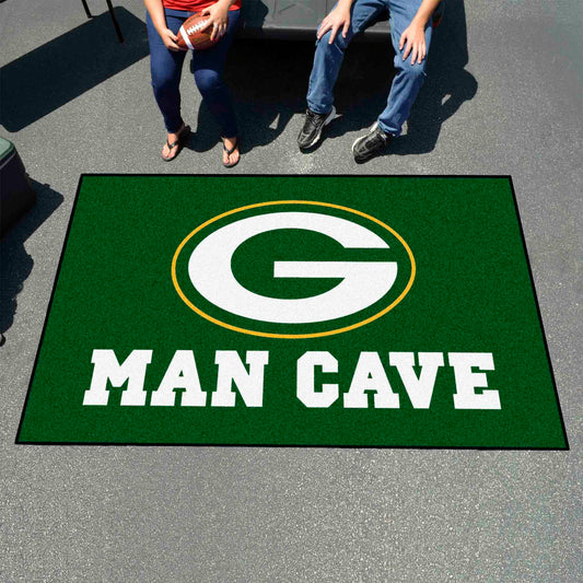 Green Bay Packers Man Cave Ulti-Mat Rug - 5ft. x 8ft.