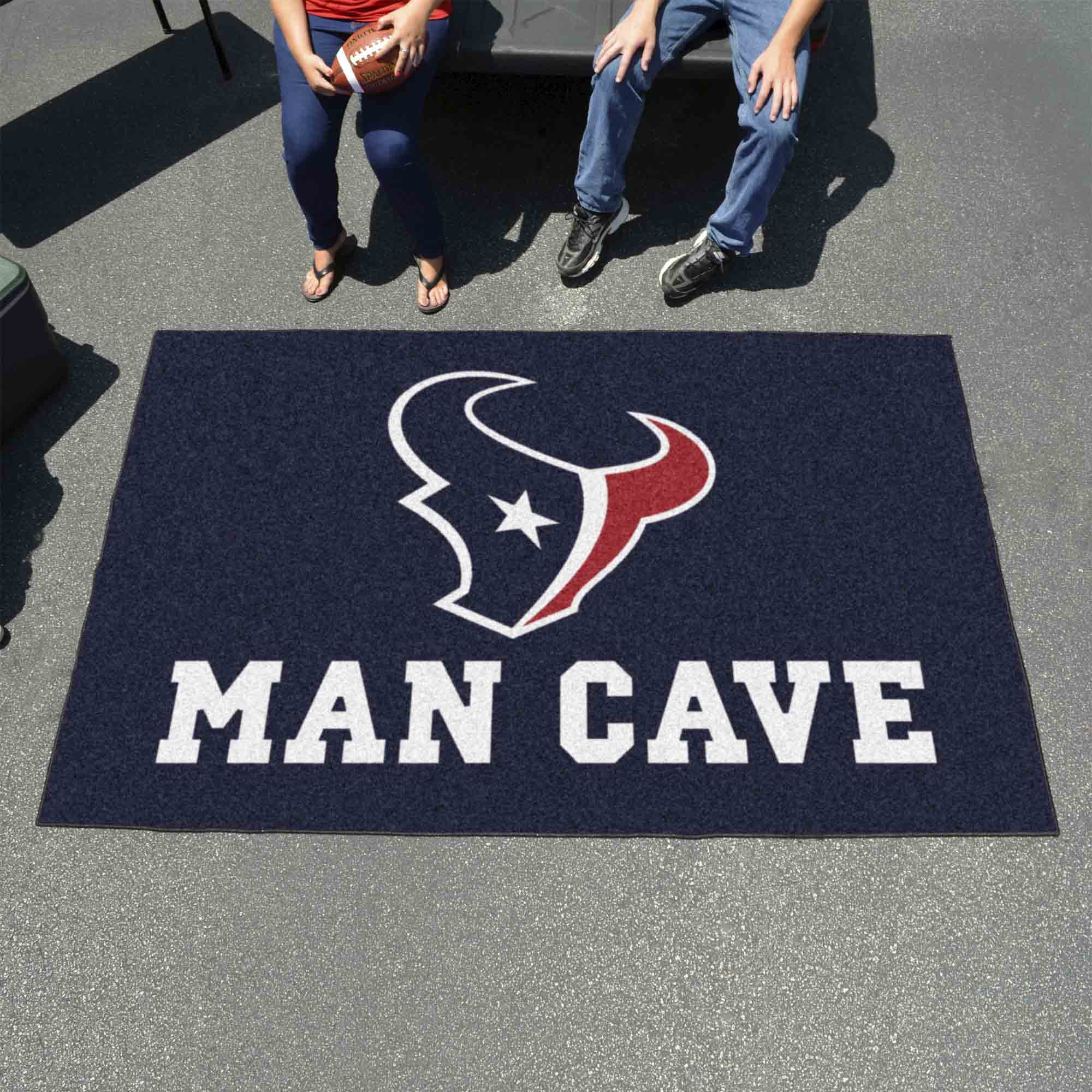 Houston Texans Man Cave Ulti-Mat Rug - 5ft. x 8ft.