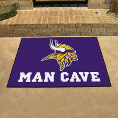 Minnesota Vikings Man Cave All-Star Rug - 34 in. x 42.5 in.