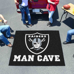 Las Vegas Raiders Man Cave Tailgater Rug - 5ft. x 6ft.