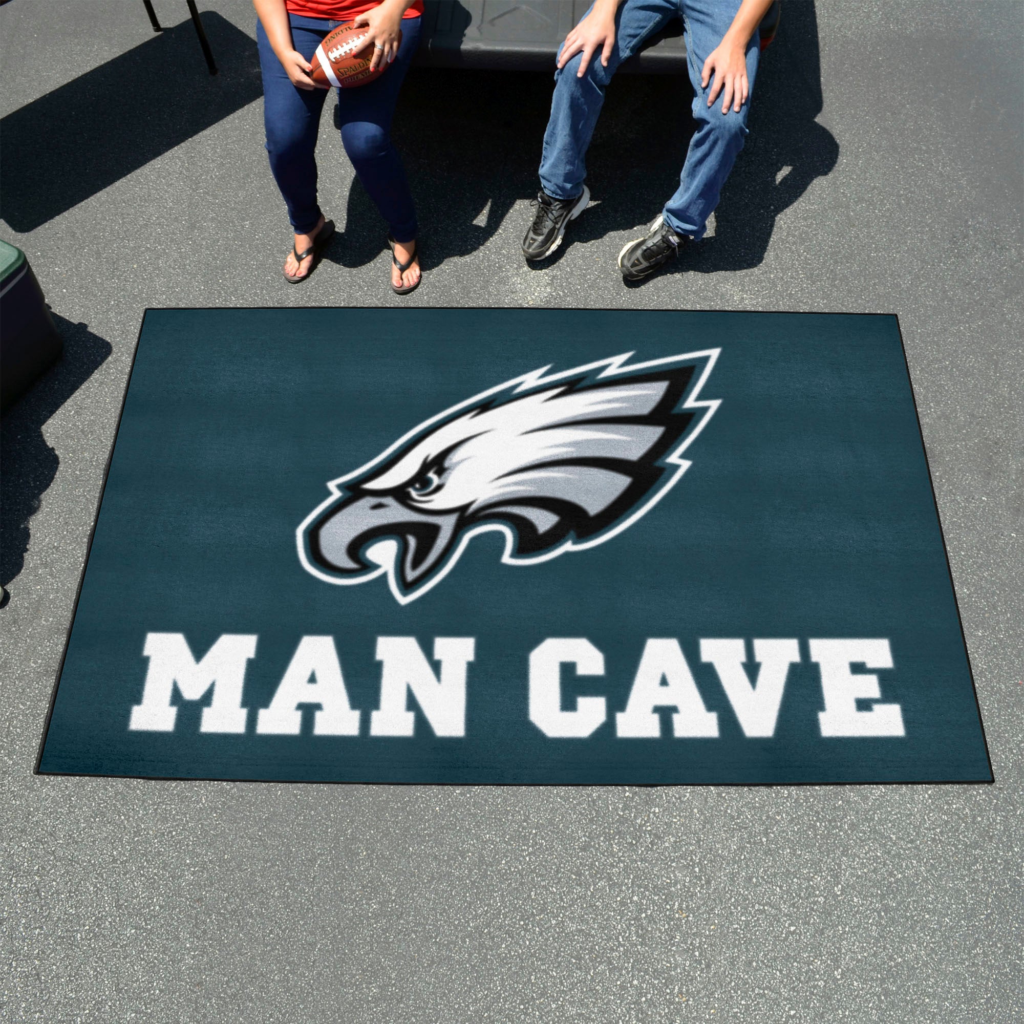 Philadelphia Eagles Eagles Man Cave Ulti-Mat Rug - 5ft. x 8ft.