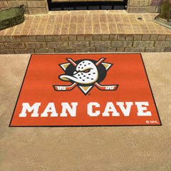 Anaheim Ducks Man Cave All-Star Rug - 34 in. x 42.5 in.