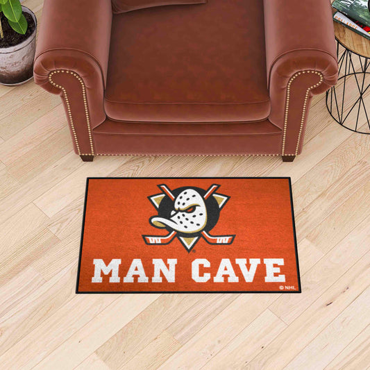 Anaheim Ducks Man Cave Starter Mat Accent Rug - 19in. x 30in.