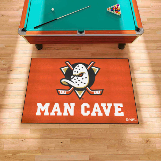 Anaheim Ducks Man Cave Ulti-Mat Rug - 5ft. x 8ft.