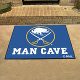 Buffalo Sabres Man Cave All-Star Rug - 34 in. x 42.5 in. - Buffalo Sabres