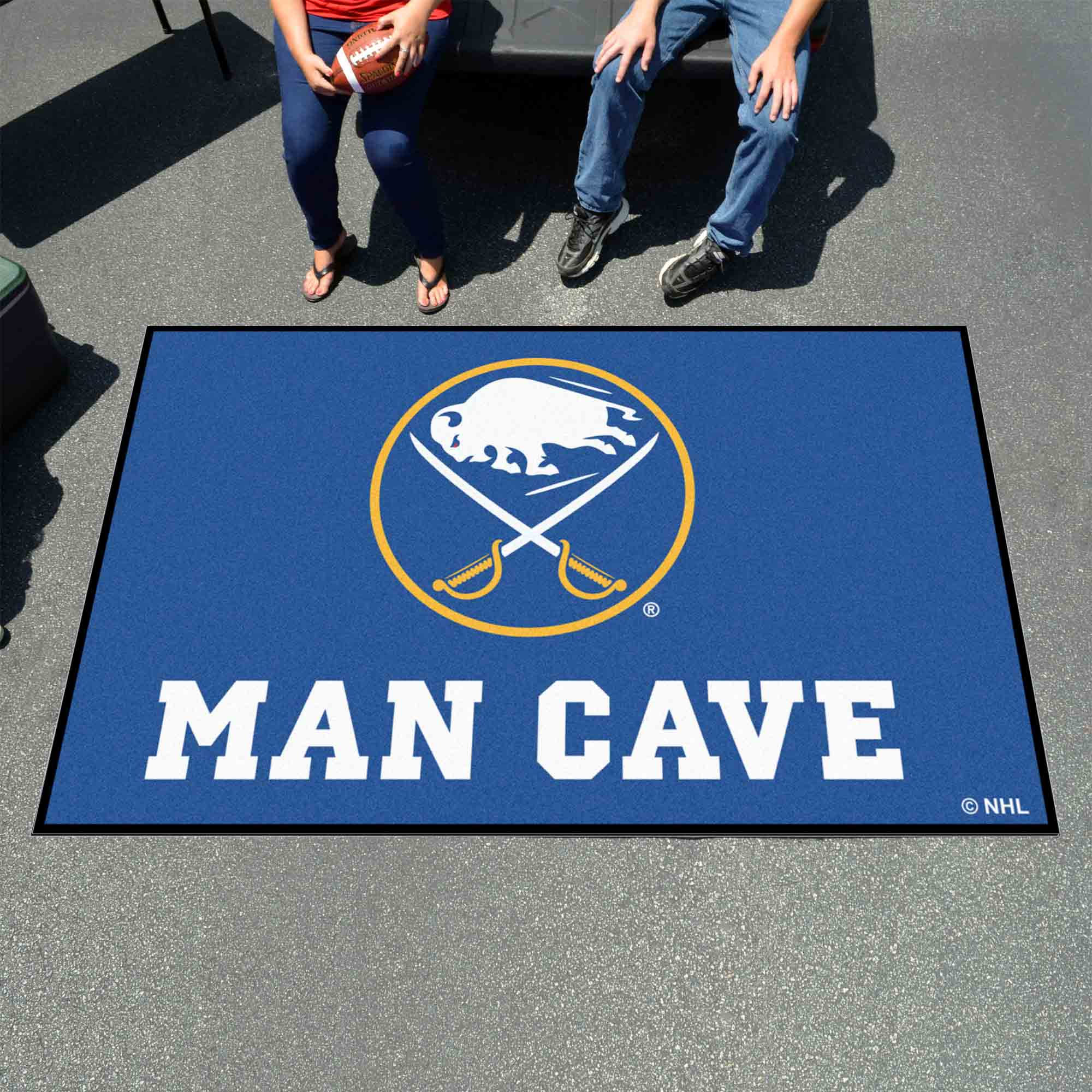 Buffalo Sabres Man Cave Ulti-Mat Rug - 5ft. x 8ft.