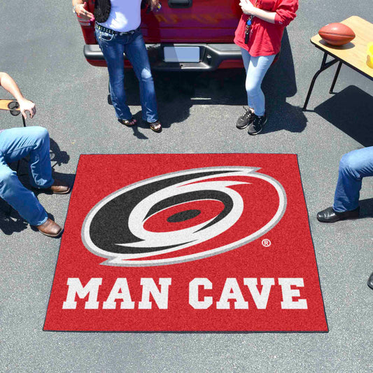 Carolina Hurricanes Man Cave Tailgater Rug - 5ft. x 6ft. - Carolina Hurricanes