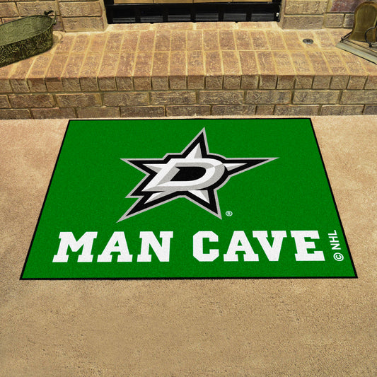 Dallas Stars Man Cave All-Star Rug - 34 in. x 42.5 in. - Dallas Stars