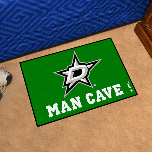 Dallas Stars Man Cave Starter Mat Accent Rug - 19in. x 30in. - Dallas Stars