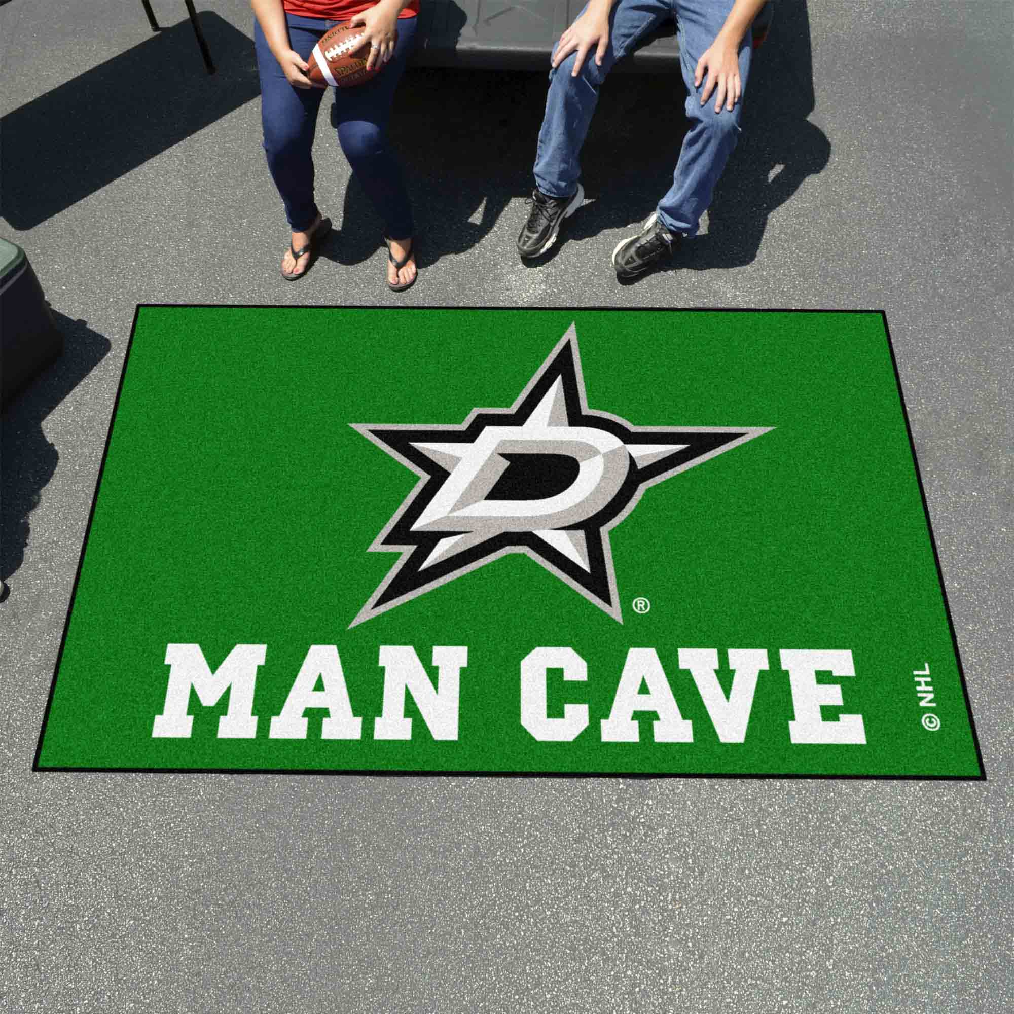 Dallas Stars Man Cave Ulti-Mat Rug - 5ft. x 8ft.