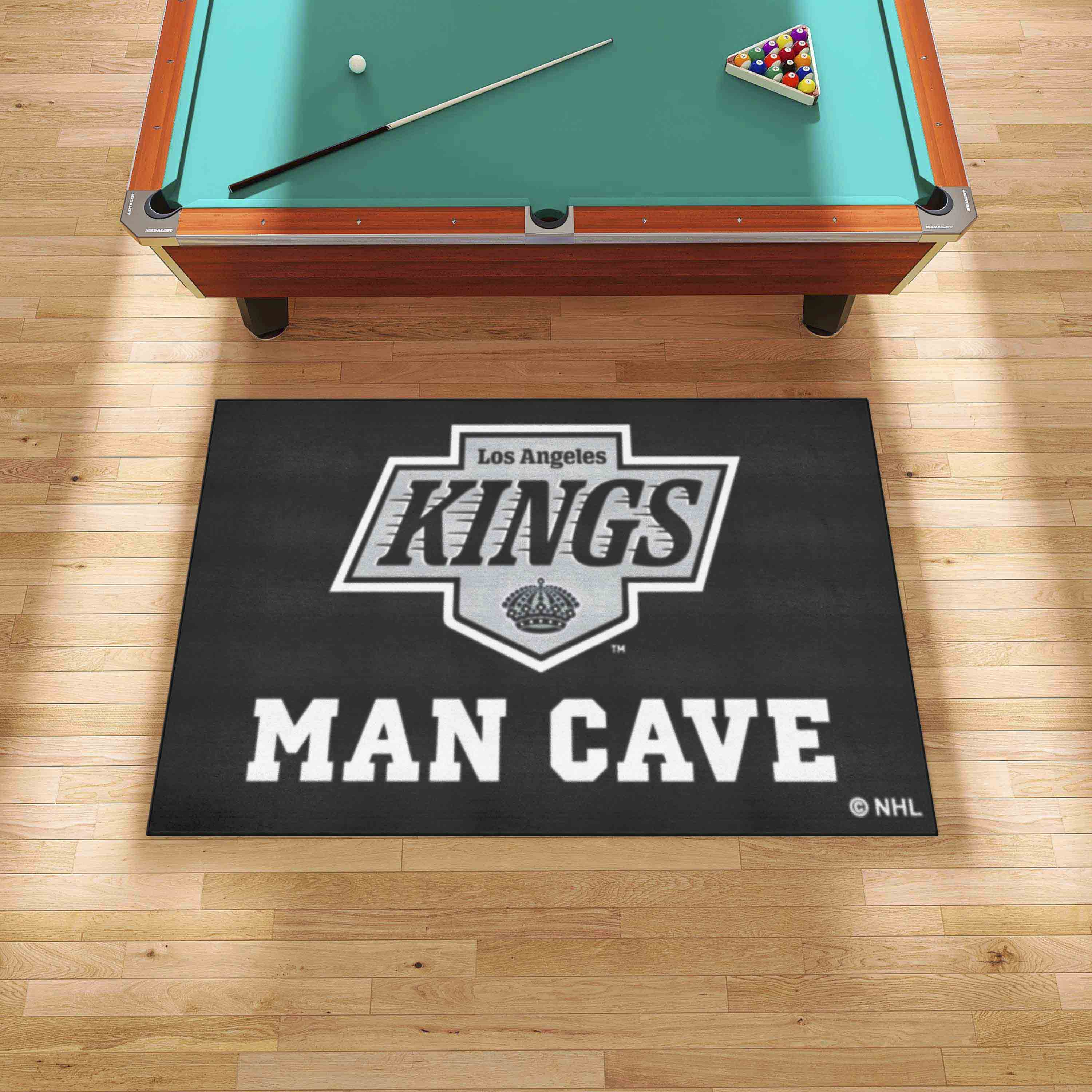 Los Angeles Kings Man Cave Ulti-Mat Rug - 5ft. x 8ft.