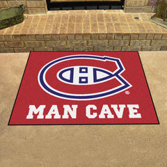 Montreal Canadiens Man Cave All-Star Rug - 34 in. x 42.5 in.