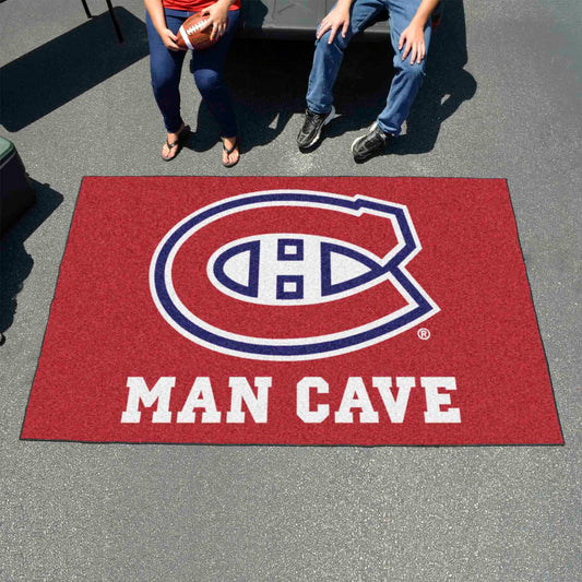 Montreal Canadiens Man Cave Ulti-Mat Rug - 5ft. x 8ft.