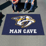 Nashville Predators Man Cave Ulti-Mat Rug - 5ft. x 8ft.