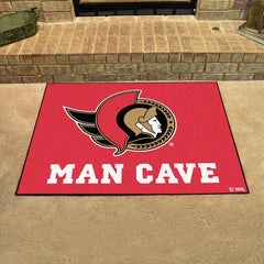 Ottawa Senators Man Cave All-Star Rug - 34 in. x 42.5 in.