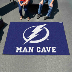 Tampa Bay Lightning Man Cave Ulti-Mat Rug - 5ft. x 8ft.