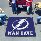 Tampa Bay Lightning Man Cave Tailgater Rug - 5ft. x 6ft.